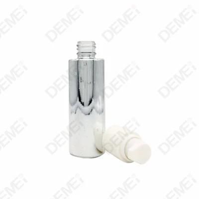 Frosted Glass Lotion Bottle with Silver Lotion Pump40ml 120ml for Skincare