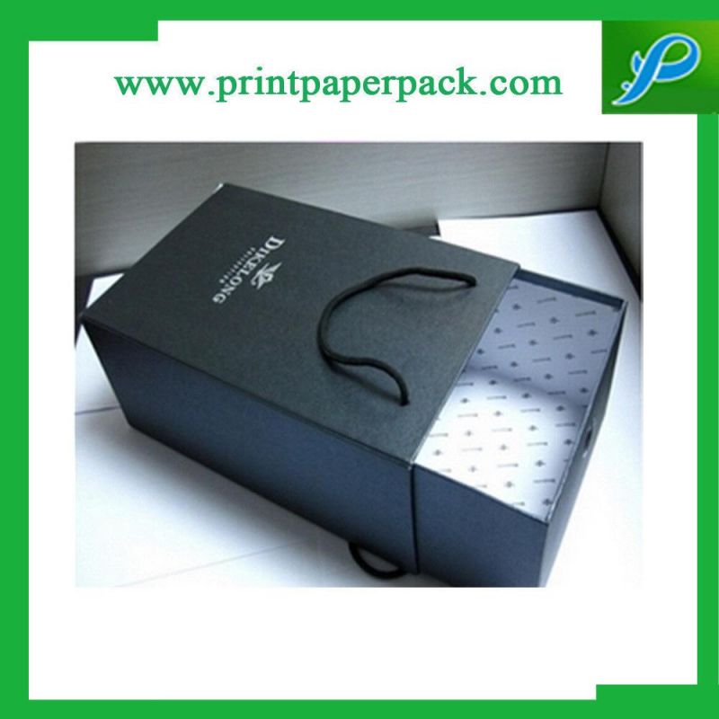 Custom Luxury Full Printed Sliding Cardboard Drawer Gift Belt Box Jewelry Box Cosmetic Box