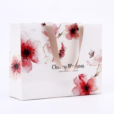 Luxury Die Cut Handle Bolsas De Papel Kraft Bag with Twisted Handle