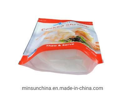 Food Grade Printing Plastic Vacuum Frozen Packaging Bag for Seafood