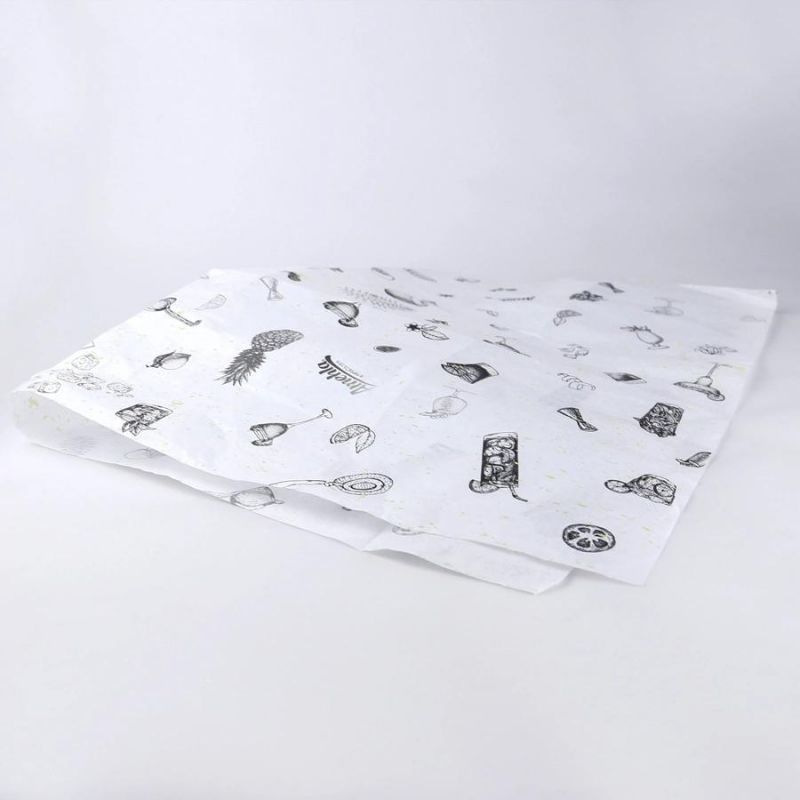 28GSM Food White Packing Custom Wrapping Tissue Paper