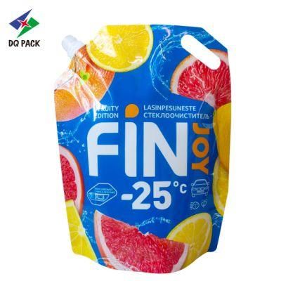 Flexible Packaging Films Manufacturers Aluminum Mylar Bags Laundry Detergent Stand up Pouch with Corner Spout