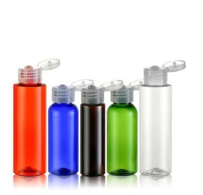 Blue Flip Cap Empty Plastic Travel Bottles Transparent Plastic Cosmetic Bottle for Cream Lotion Tube Green Blue 30ml 50ml