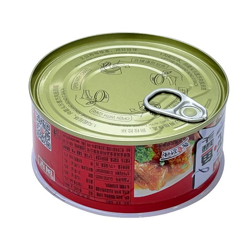 946# Empty Round Steel Tin Can for Food Packaging