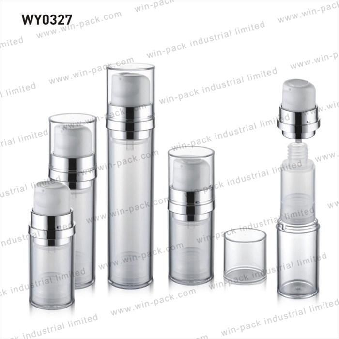 15ml 30ml 50ml 80ml White Clear Eco Friendly Airless Pump Bottle for Cosmetics