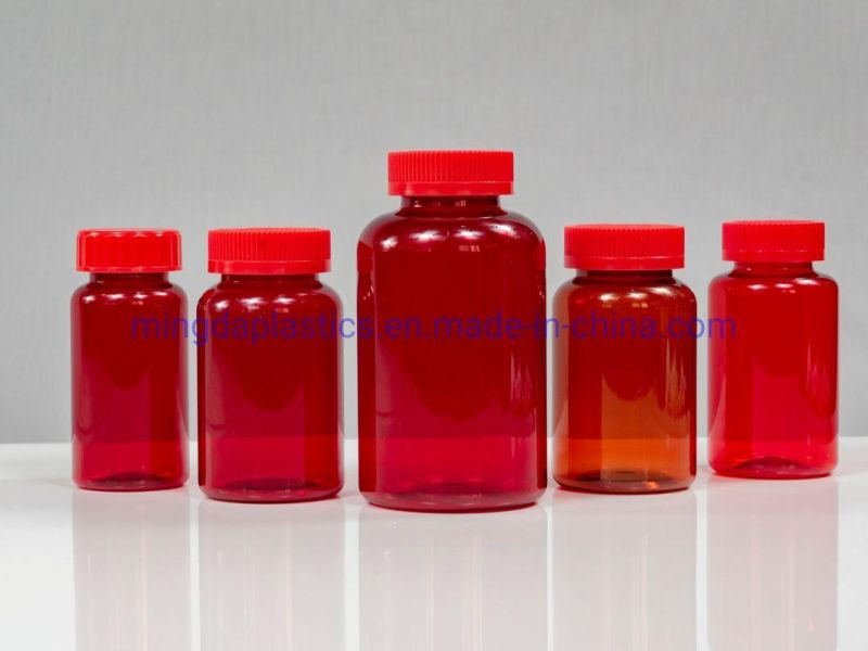 300ml Healthcare Supplement/Pharmaceutical Plastic Pill /Capsule Packaging Medicine Bottle