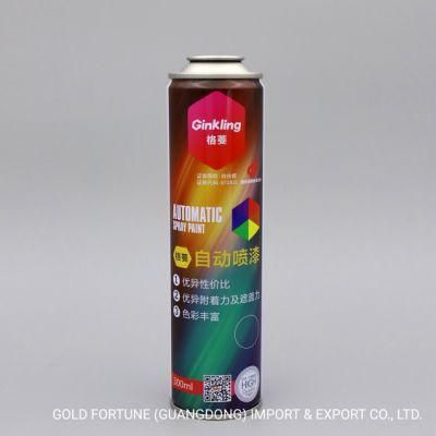 Refillable High Quality Oxygen Aerosol Can Tinplate