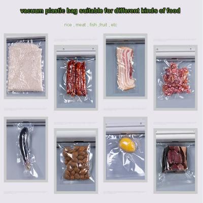 Nylon&Pet Eco Friendly Vacuum Bag Recyclable Vacuum Plastic Bag Packaging Custom Vacuum Bags Embossed