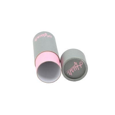 Custom Logo Printed Perfume Bottle Tube Box Cardboard Cylinder Paper Tube Packaging