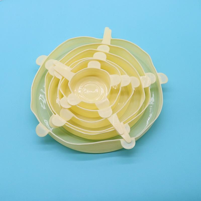 BPA-Free Stretchable Round Silicone Stretch Lids