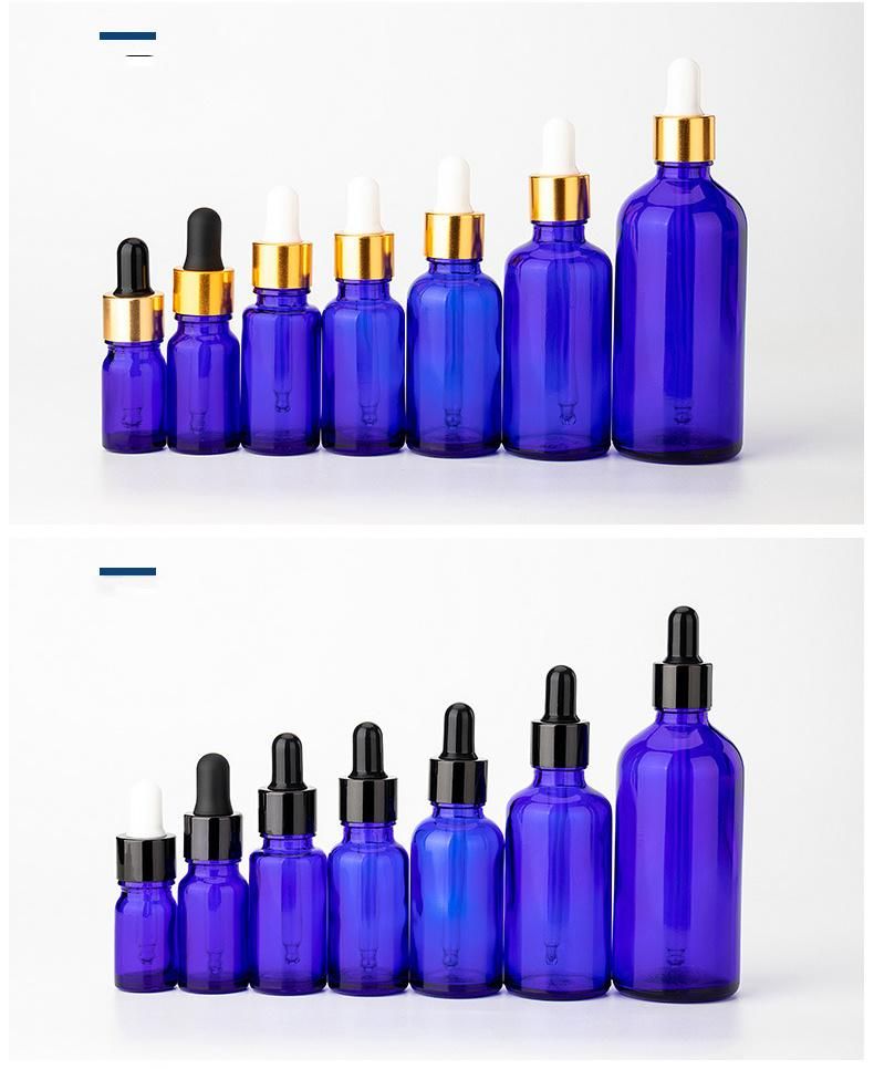 Blue Essential Oil Bottle for Perfume