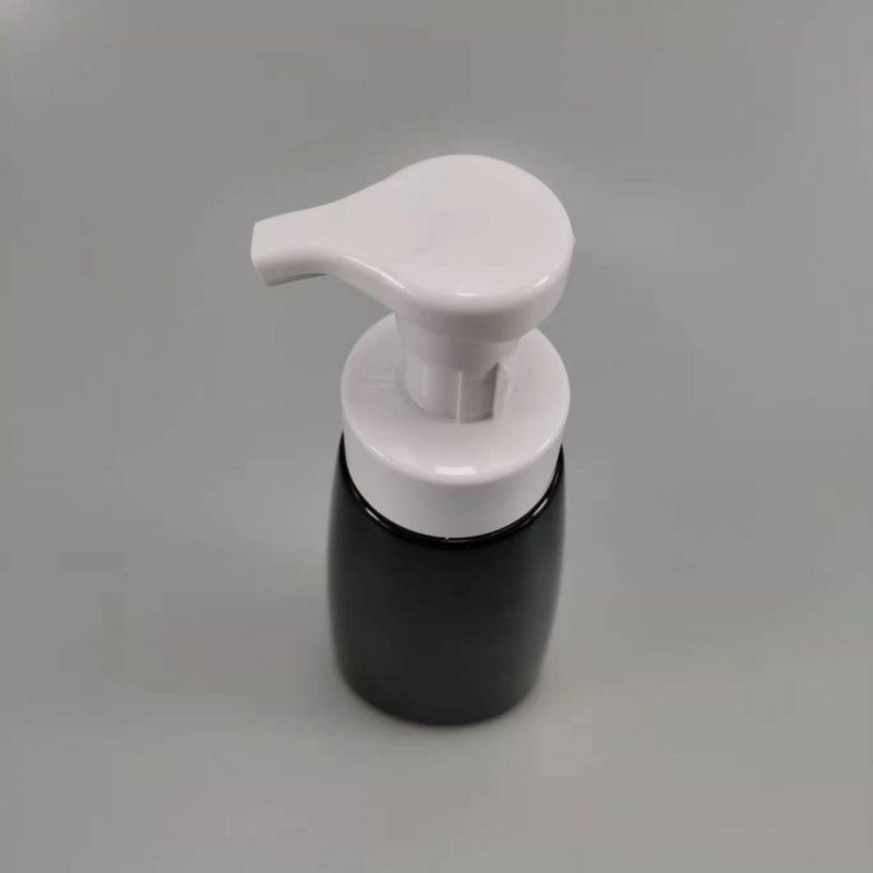 Clear Amber Pet Facial Cleanser Mousse Foam Pump Bottle