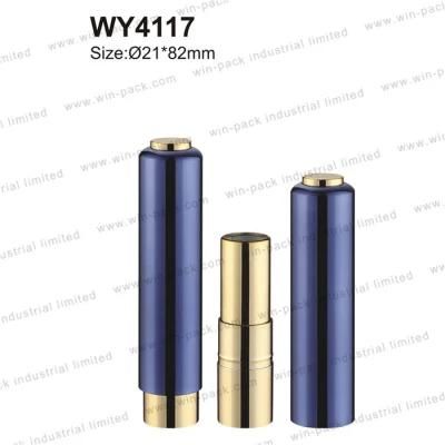 Hot Sell Luxury Blue Cosmetic Lipstick Container Custom Make up Packing