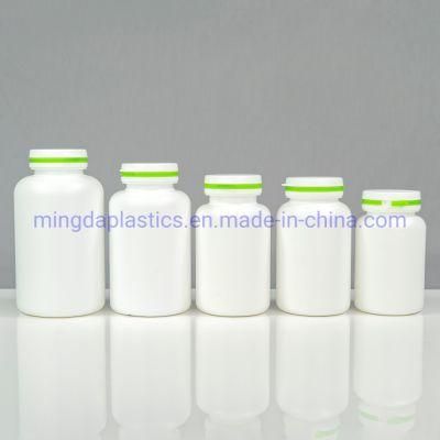 Oxygen Resistance Food Grade Plastic Capsules Packaging HDPE Tearing Bottle