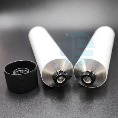 Collapsible Aluminum Tube for Shoe Polish Empty Soft Metal Container