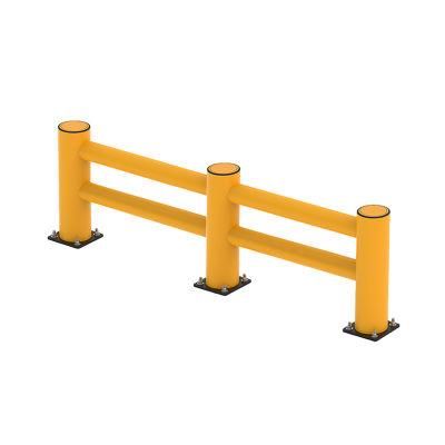 Flexible Barrier Bar Rack Safety Barrier Protection From Vehicle Impacts