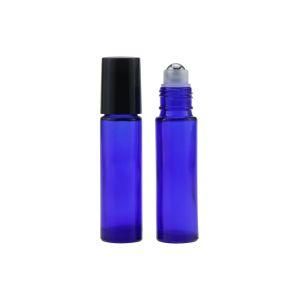 Wholesale Cobalt Blue Amber Clear Glass Essential Oil Roller Bottles 10ml