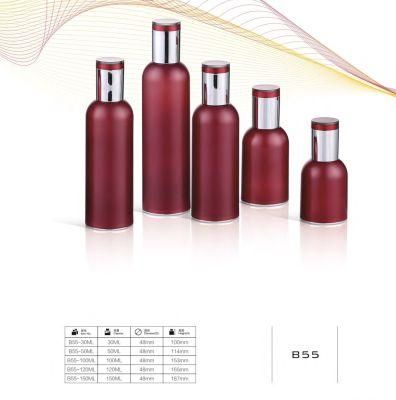 Cosmetic Plastic Bottle Have Stock Wholesale Cosmetic Container 15ml 30ml 50ml 60m Lelectroplated Silver Glass Bottle