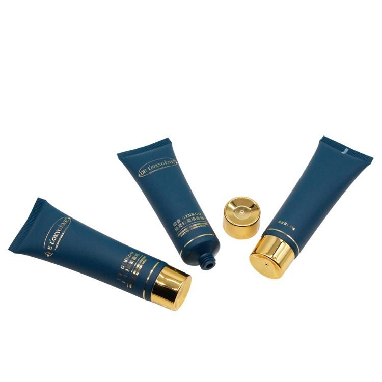 Gold Plating Cap Cosmetic Tube Packaging