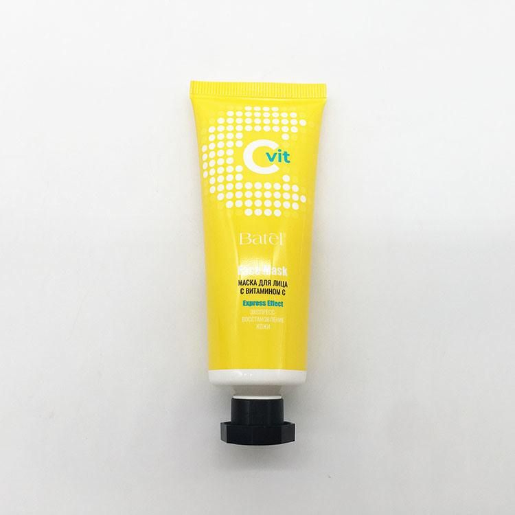 Plastic Soft Tube Hand Cream Tube with Anise Cover Packaging