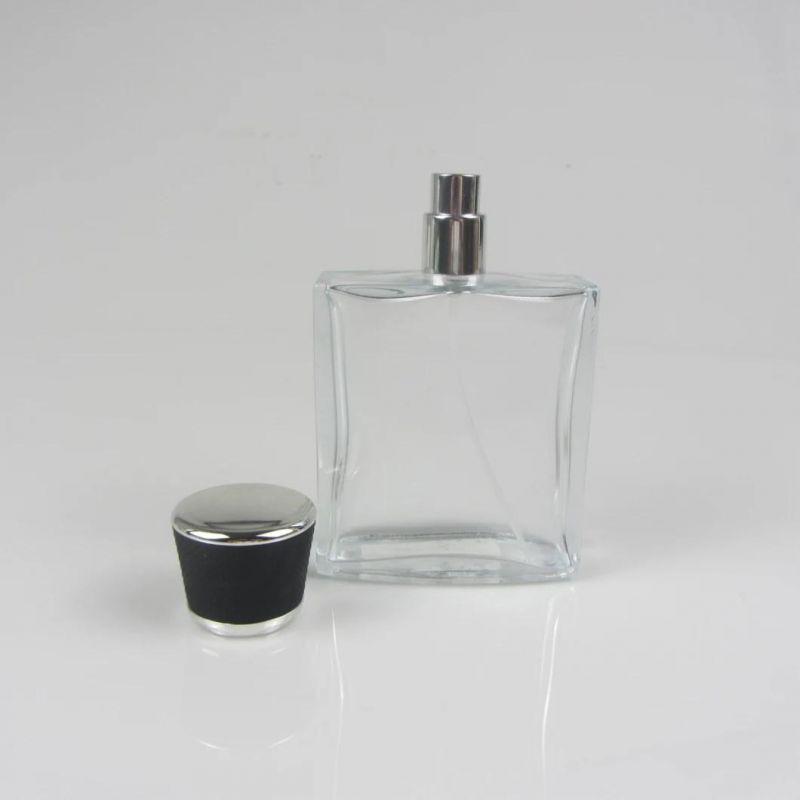 Wholesale Cosmetic Makeup Packaging Clear Perfume Glass Bottle Container