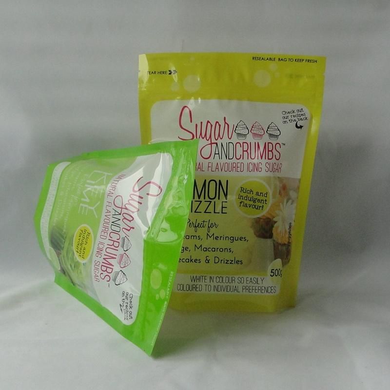 Eco-Friendy Pet Food Packaging Bag with Zipper Seal