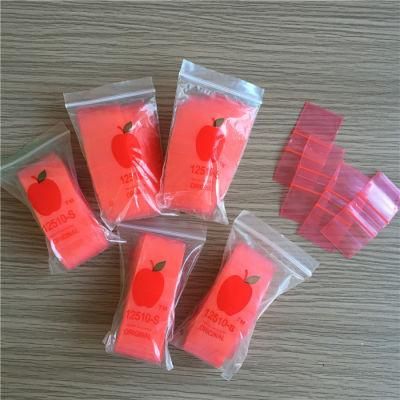 Color Printing Small Size Self Sealing Zip Lock Bags Mini Ziplock Jewelry Pouches Plastic Packaging Bag