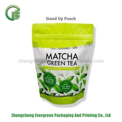 Chocolate Powder Plastic Matte Packaging Stand-up Bags Doypack Ziplock Pouches