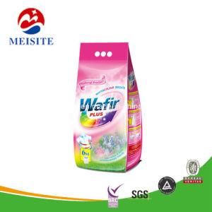 Strong Sealing Die Cut Handle Design Plastic Washing Powder Bags