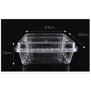 125g Plastic Punnets/ Salad Box Pet Disposable/ Dried Fruit Plastic Packaging Box