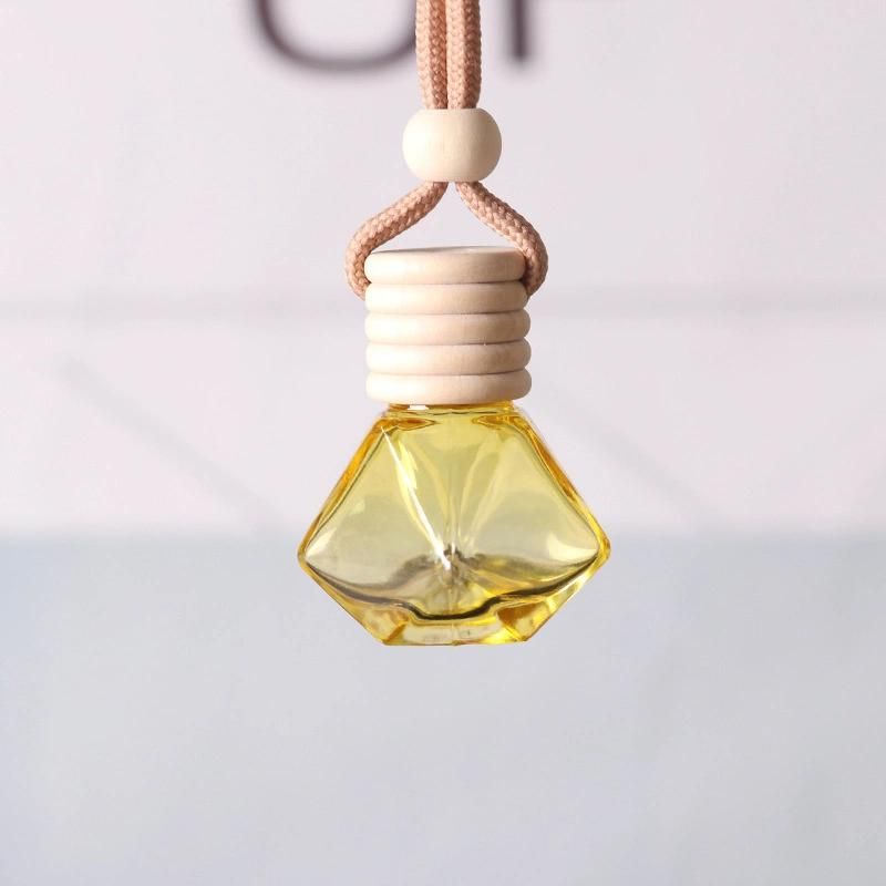 6ml Car Air Freshener Scent Perfume Bottle Ornament Essential Oil Diffuser Fragrance Pendant Hanging Automobiles Ornaments