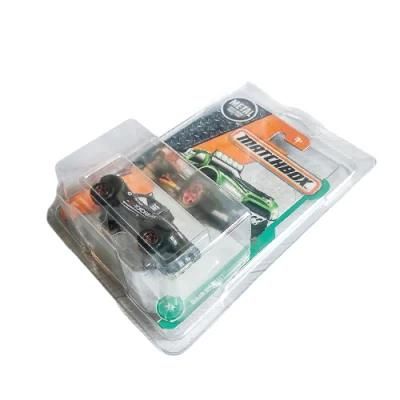 Clear Plastic PVC Toy Car Hot Wheels Protector Blister Pack