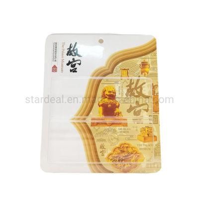 Customized PVC Clear Plastic Tray Sliding Blister Cards Pack