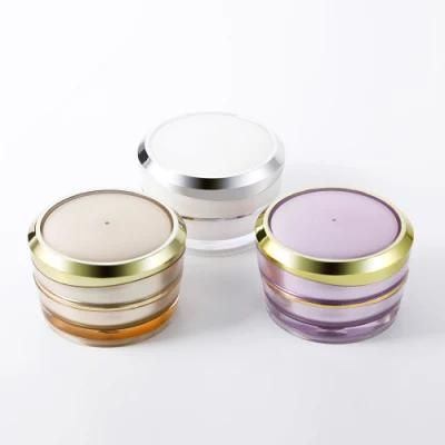 5g 10g 30g Customized Empty Plastic Cream Jar for Skincare