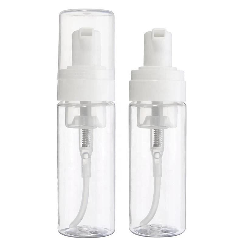 Foaming Bottle 30ml 50ml 100ml 150ml 200ml 250ml Pet Cosmetic Liquid Soap Dispenser with Foam Pump Bottle