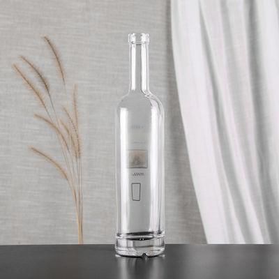 200ml Clear Glass Bottle Container Manufacturer for Champagne