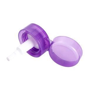 Wholesale High Quality Plastic Purple Nail Polish Cleaning Pump Remover Dispenser