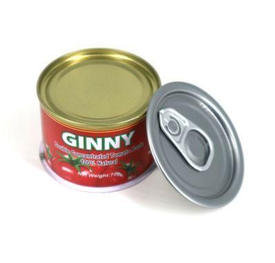 Custom Tomato Paste Small Metal Cans for Food