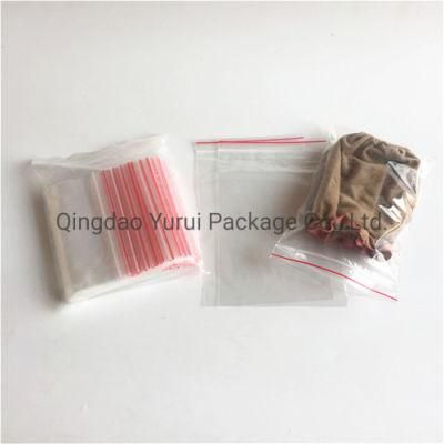 High Quality Custom Printed Ziplock Clear Reclosable Plastic Bags for Storage