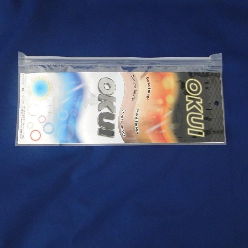 Plastic Zip Lock Packing Bag