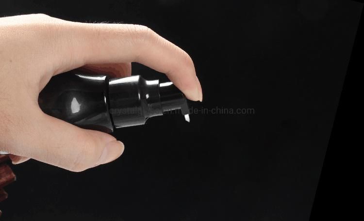 Black Color Cream Jar 50g for Cosmetic Packing