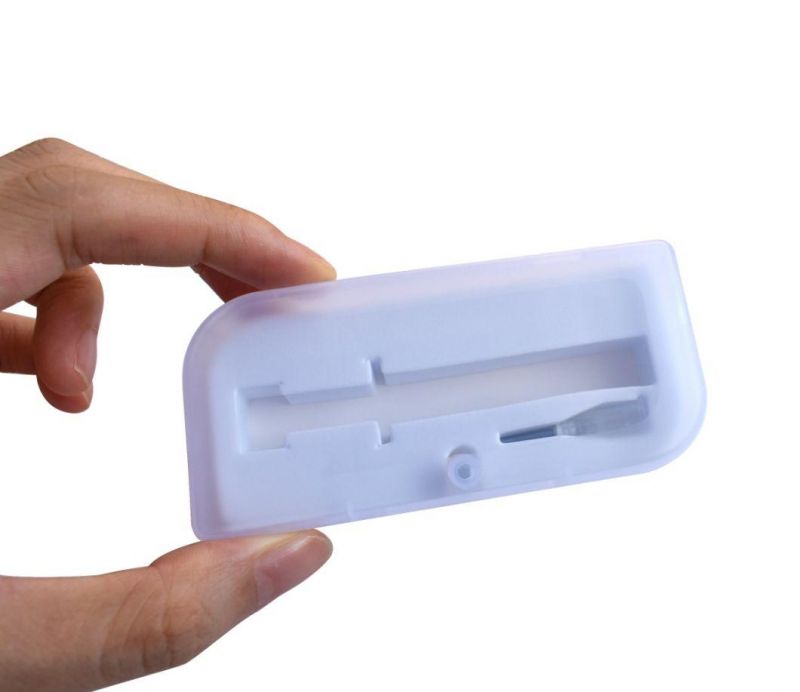 Custom Logo Magnet Glass Syringe Packaging Plastic Box