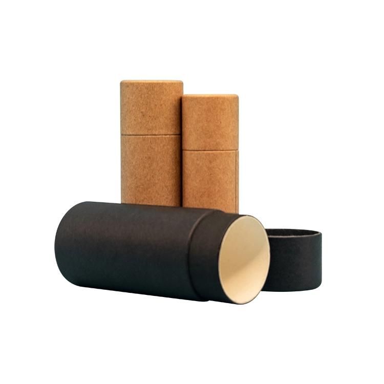 Empty Cardboard Solid Perfume Deodorant Paper Tube