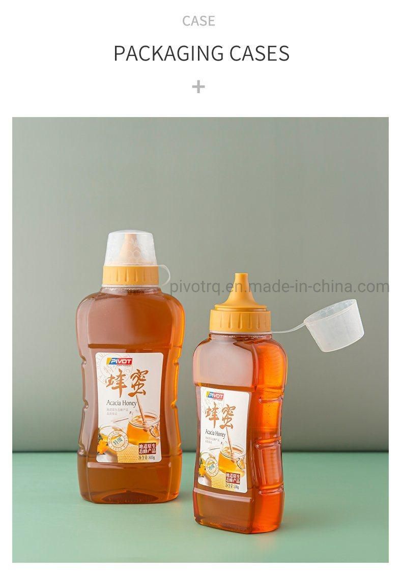 500g 800g 1000g Food Grade Squeeze Pet Bottle for Honey Packaging