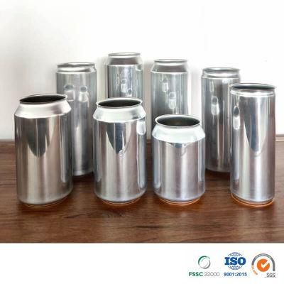 Professional Manufacturer Beverage Customized Printed or Blank Epoxy or Bpani Lining Sleek 355ml Aluminum Can