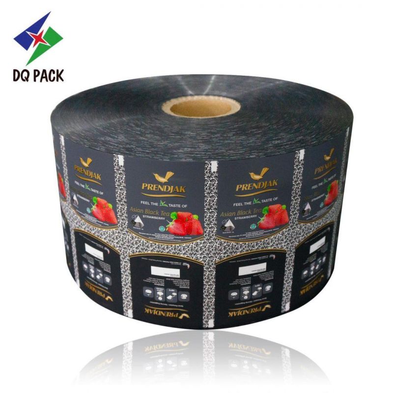 Dq Pack Custom PVC Transparent Shrink Label Plastic Bottle Label Plastic Films