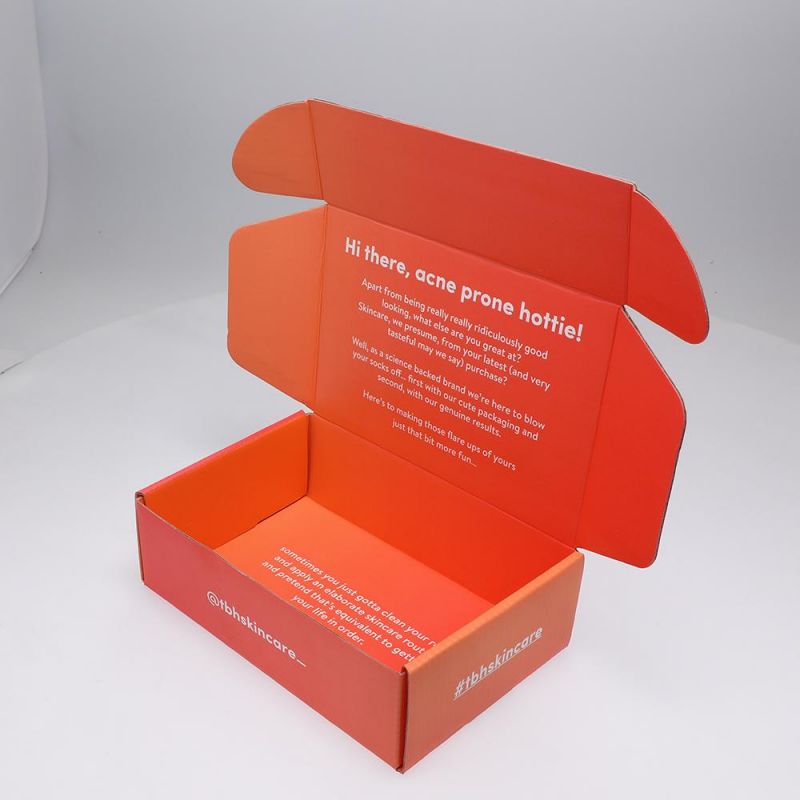 Corrugated Flower Packaging Box with Color Printing