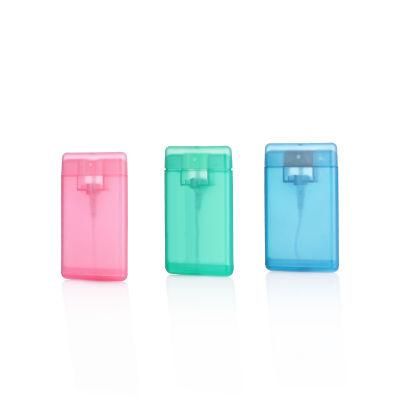 Chinese Supplier Plastic Flat Spray Bottle Pocket Size Lighter Shape Pocket Perfume Bottle Atomizer