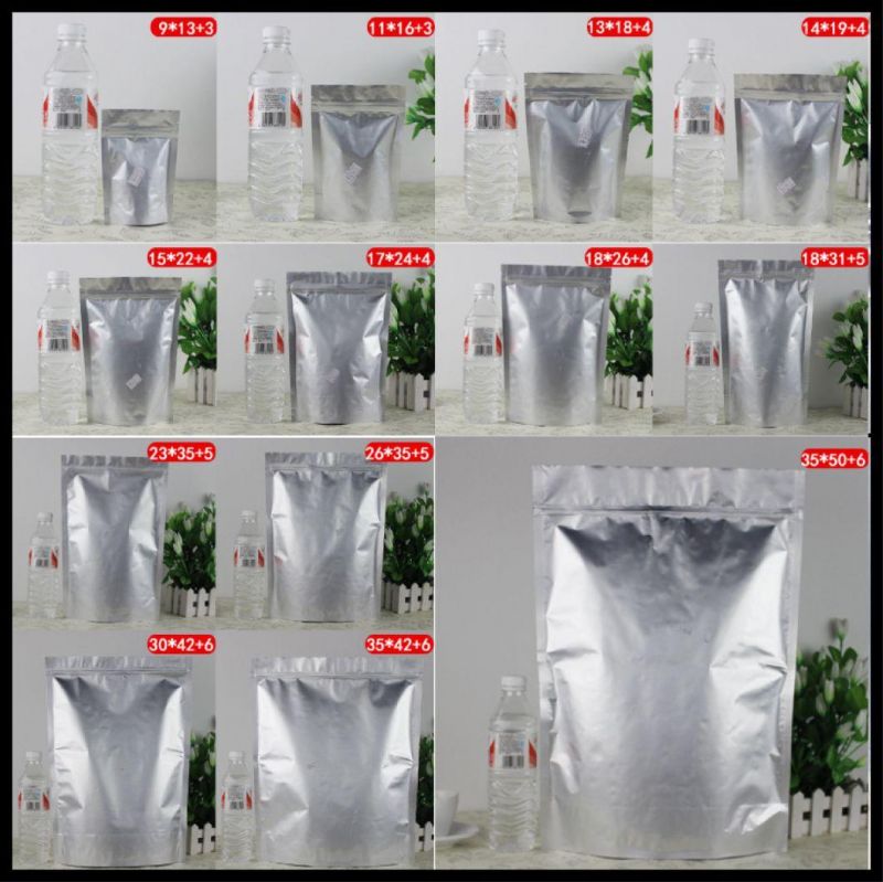 Wholesale Pure Aluminium Stand-up Pouches