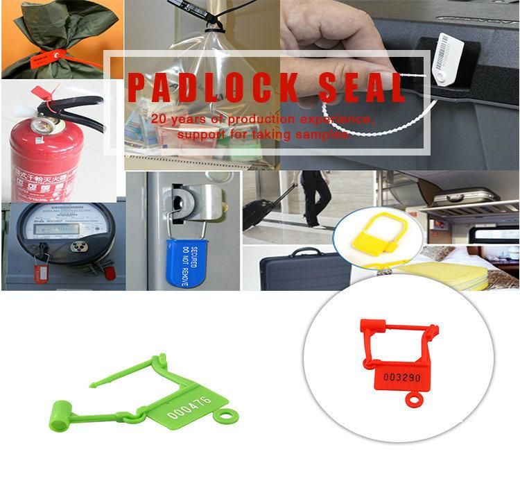 Plastic Padlock Seal for Hospital Medicine Cabinet with Best Price